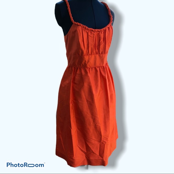 orange sun dresses